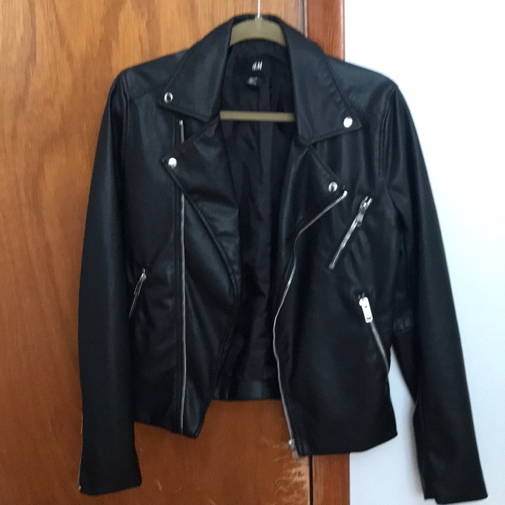 Leather jacket